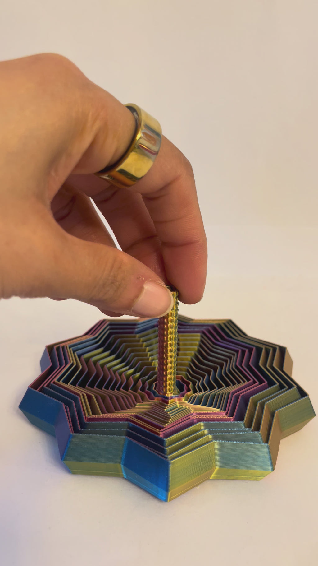 Rainbow Star Layer Fidget