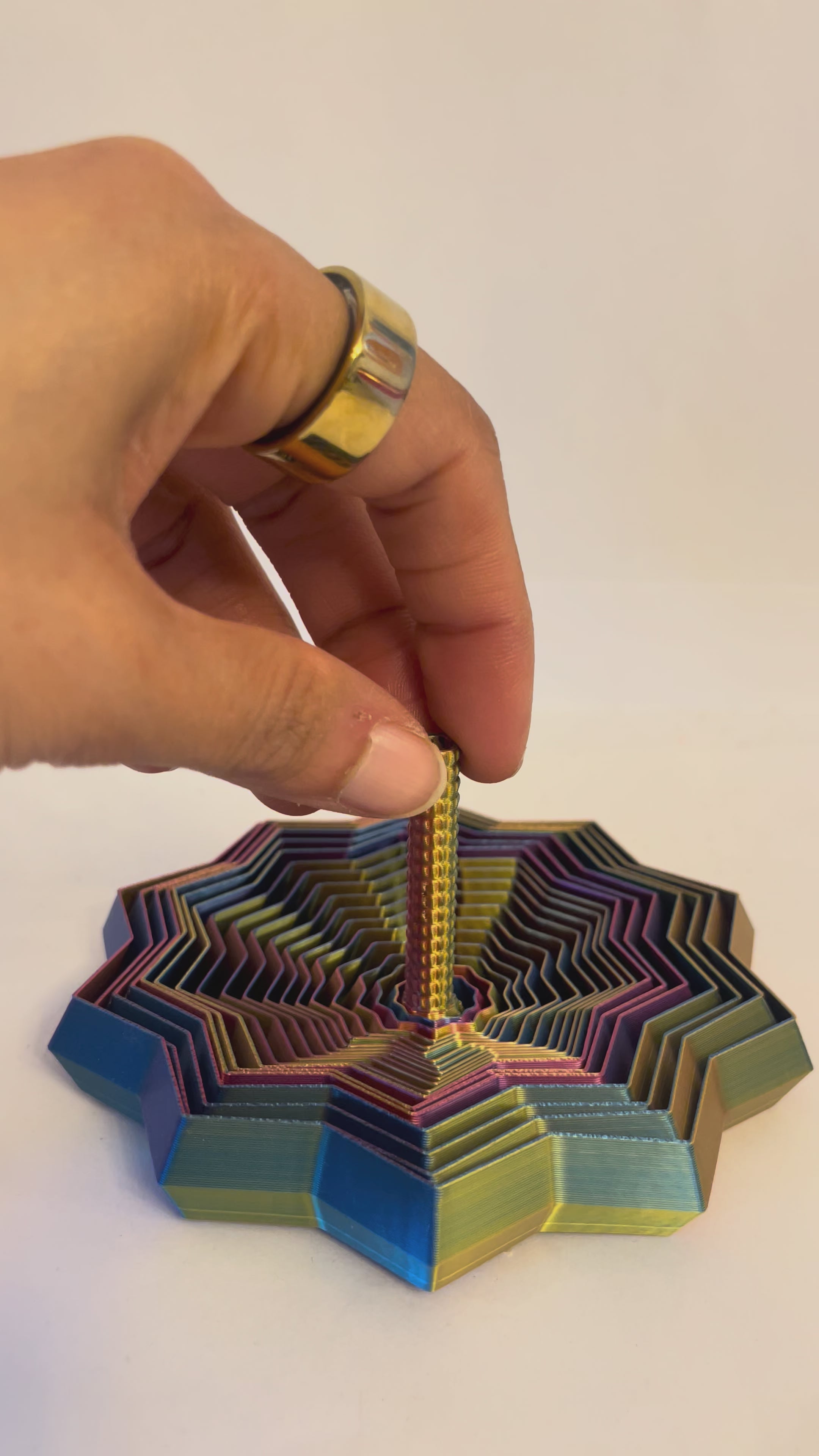 Rainbow Star Layer Fidget